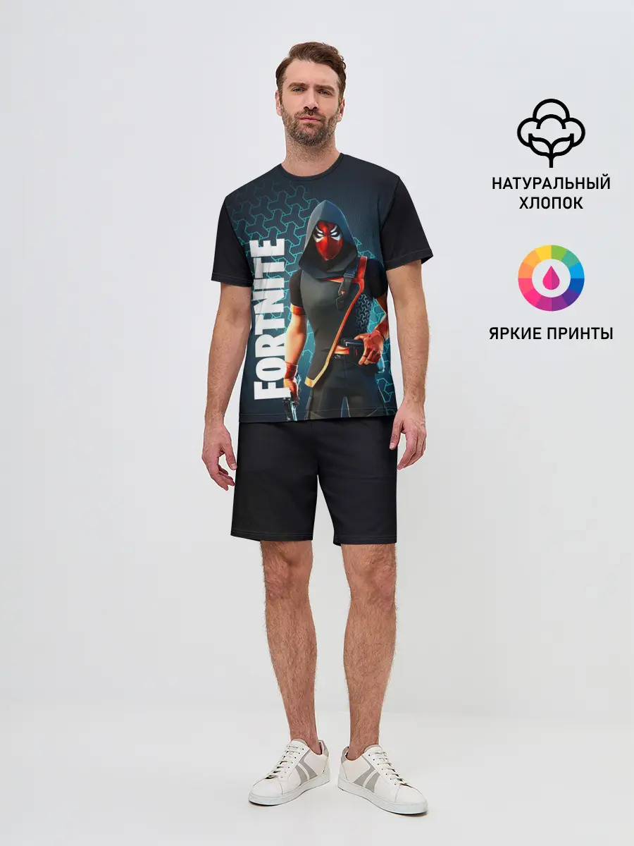 Мужской костюм с шортами / FORTNITE