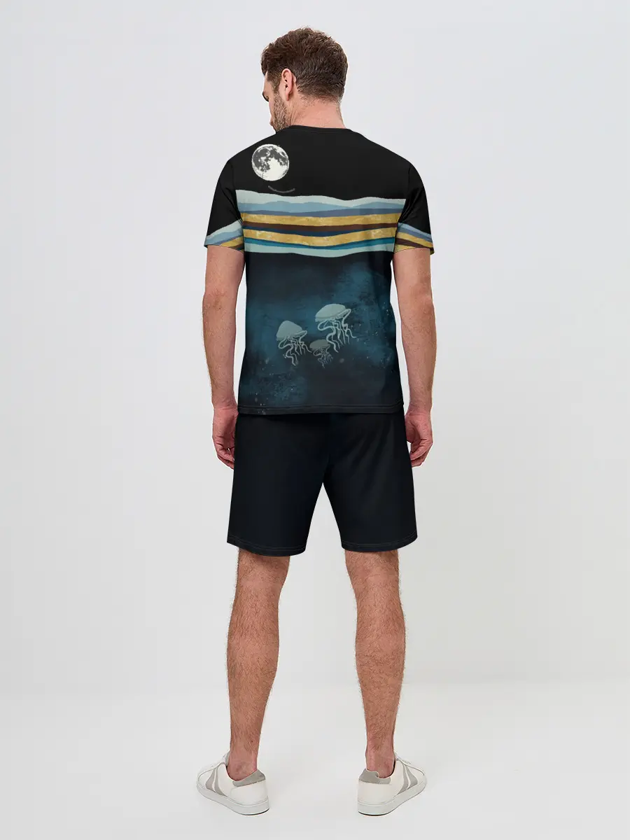 Мужской костюм с шортами / Кит