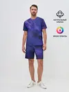 Мужской костюм с шортами / Космос