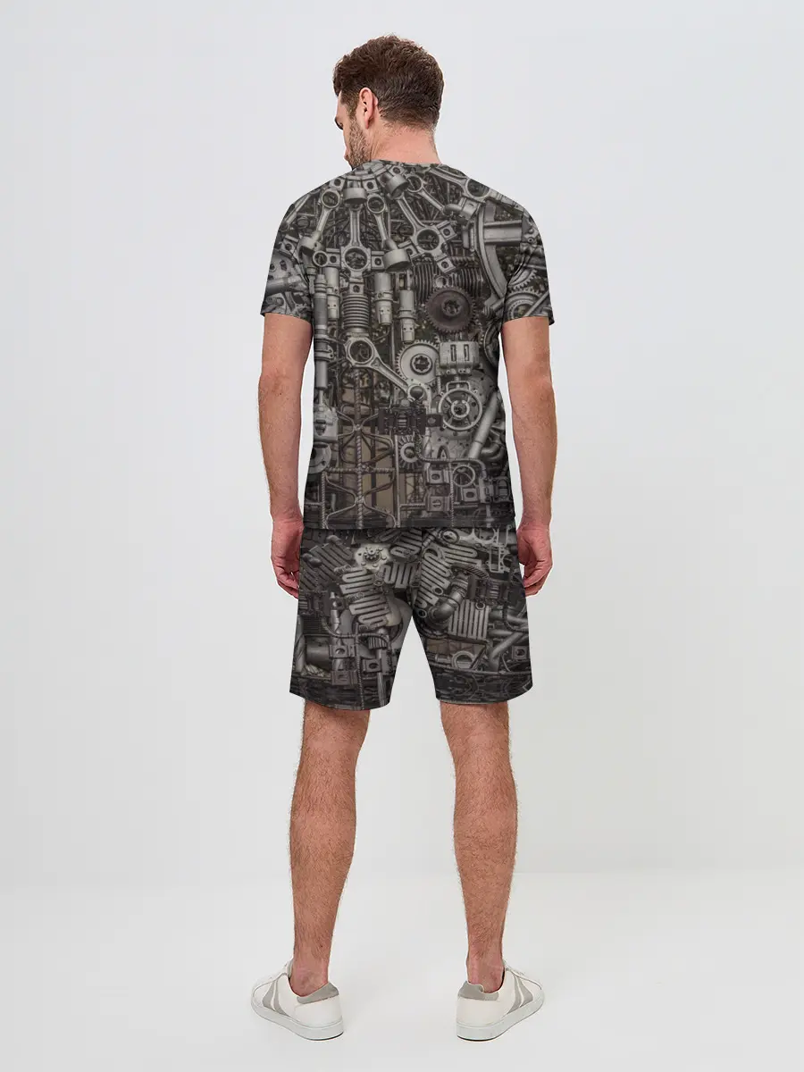 Мужской костюм с шортами / механизмы