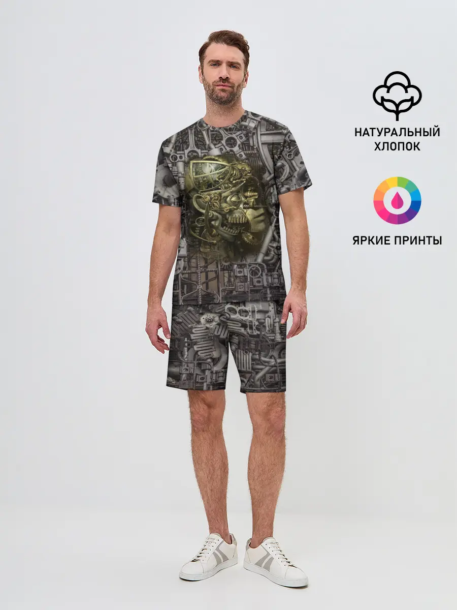 Мужской костюм с шортами / механизмы
