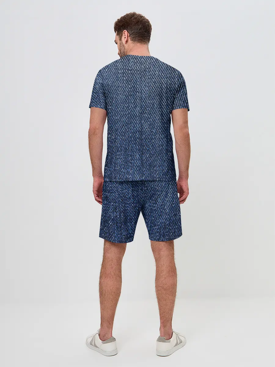 Мужской костюм с шортами / Джинса