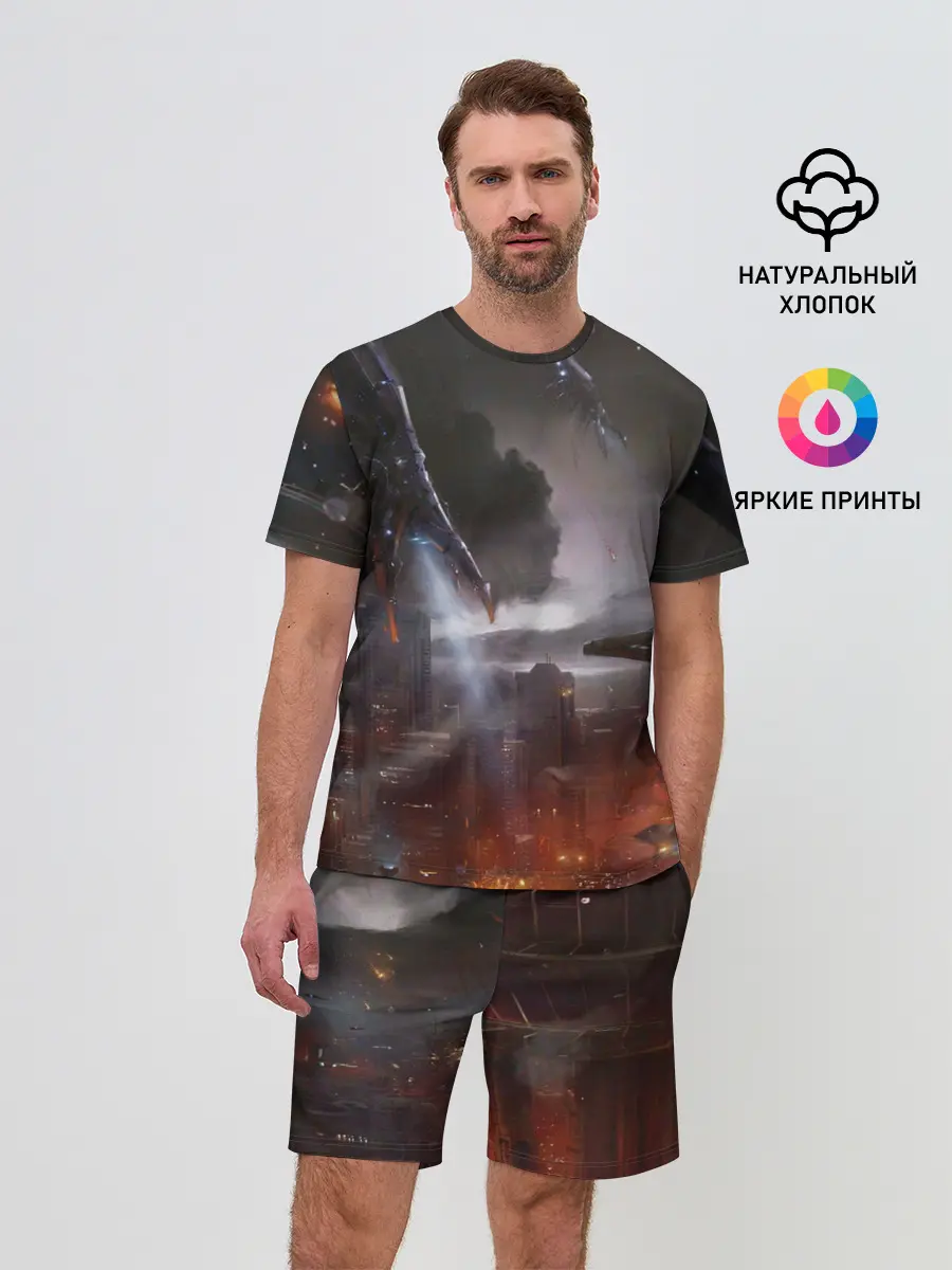 Мужской костюм с шортами / Mass Effect 3