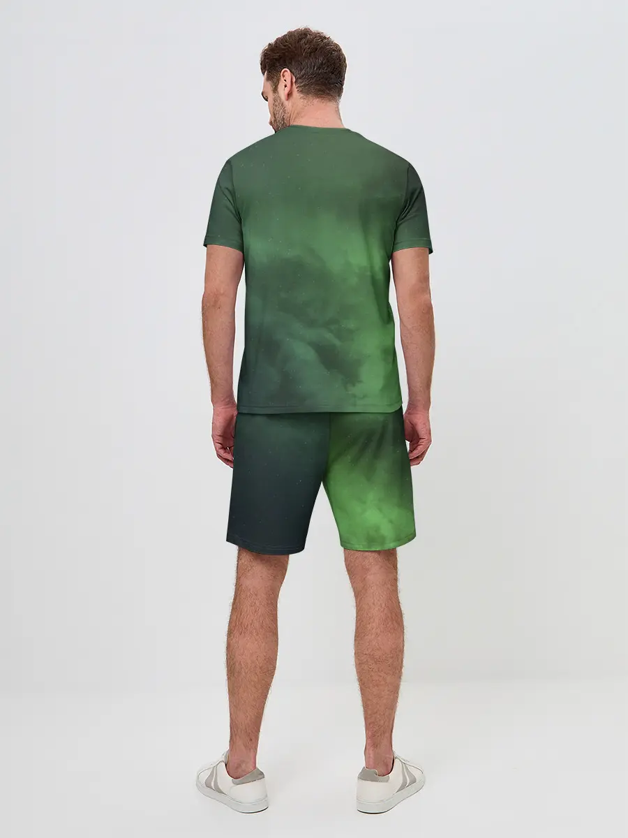 Мужской костюм с шортами / Абстракция