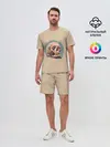 Мужской костюм с шортами / Череп