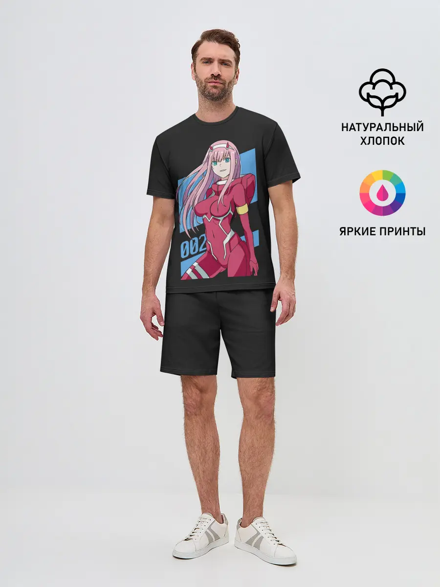 Мужской костюм с шортами / Zero Two in costume