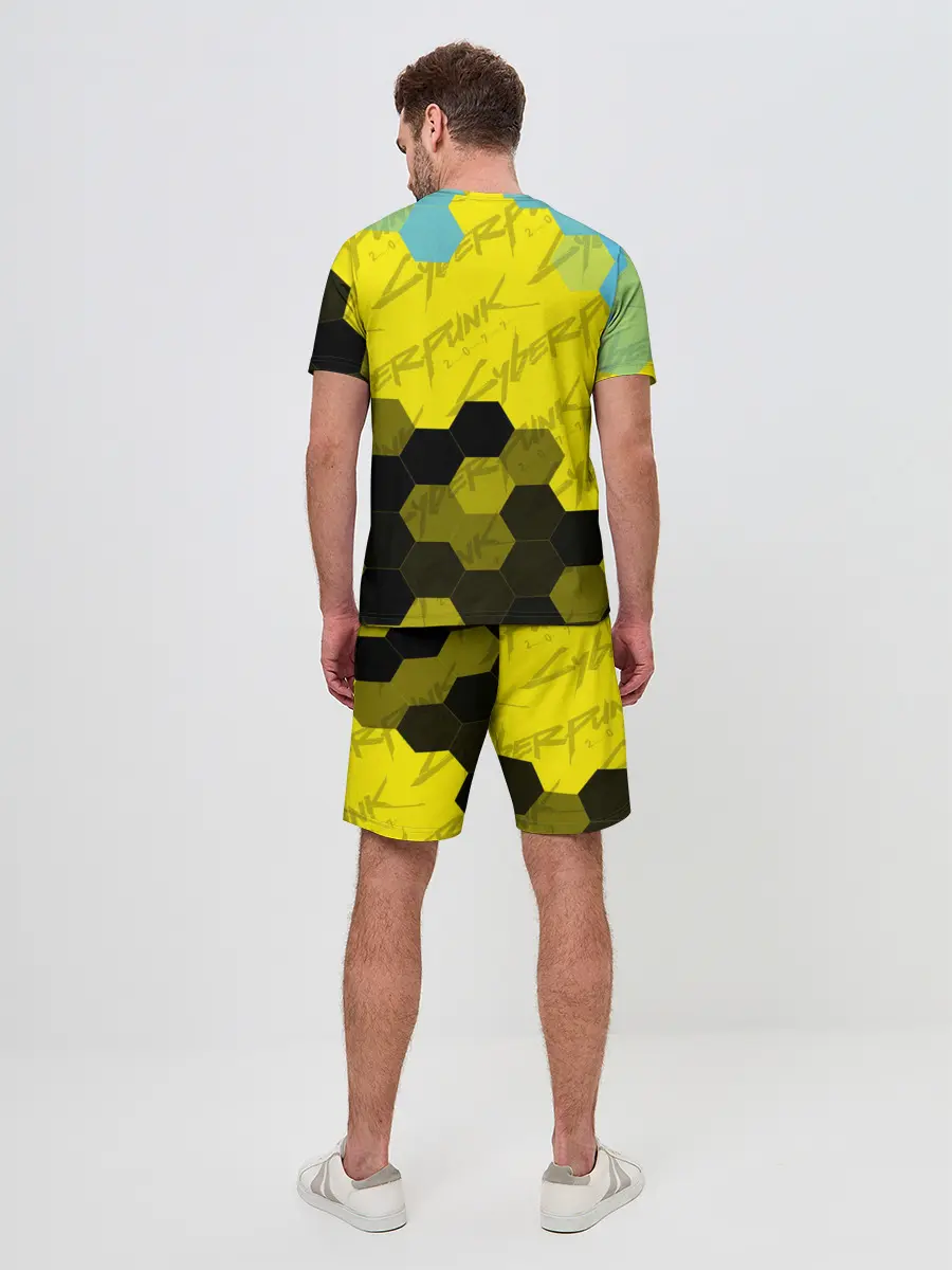 Мужской костюм с шортами / CYBERPUNK 2077 / Киберпанк