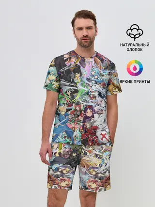 Мужской костюм с шортами / Sword Art Online