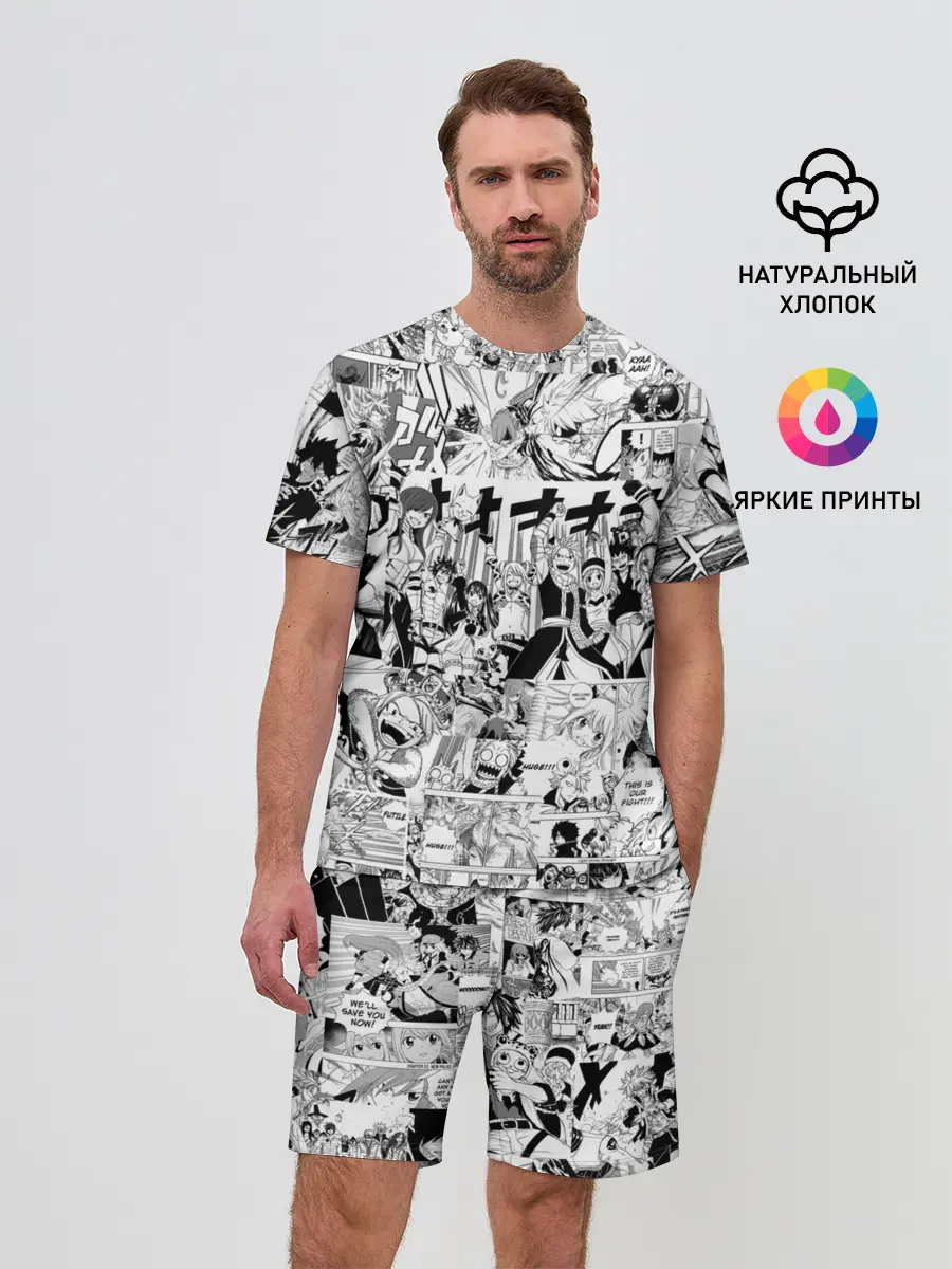 Мужской костюм с шортами / Хвост Феи Грей