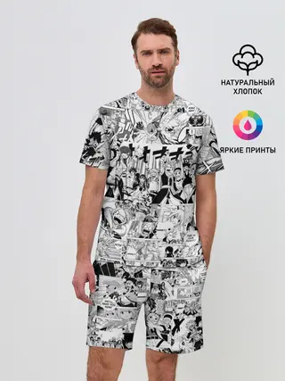 Мужской костюм с шортами / Хвост Феи Грей