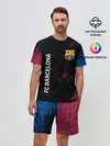 Мужской костюм с шортами / FC BARCELONA.