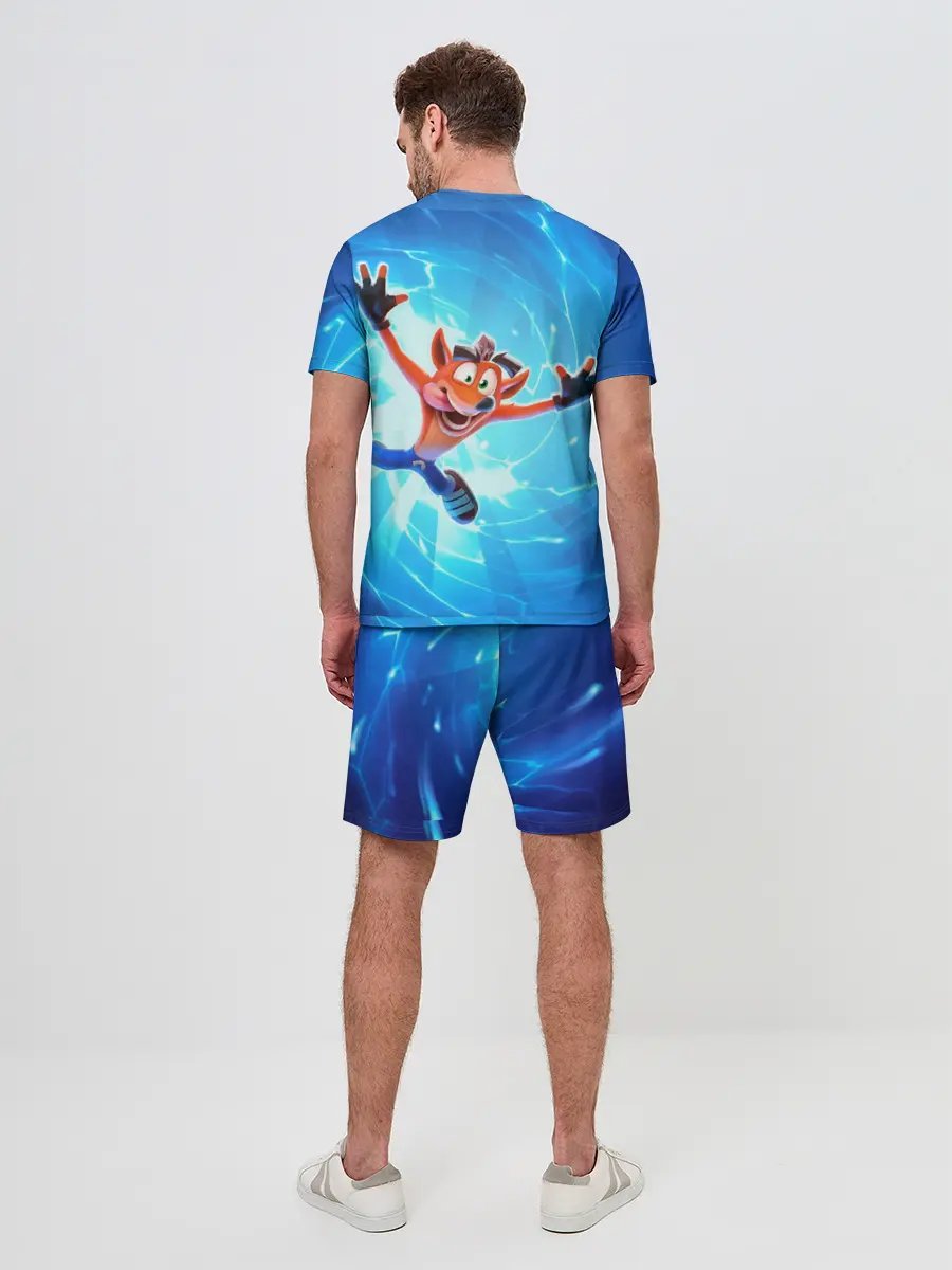 Мужской костюм с шортами / Crash Bandicoot