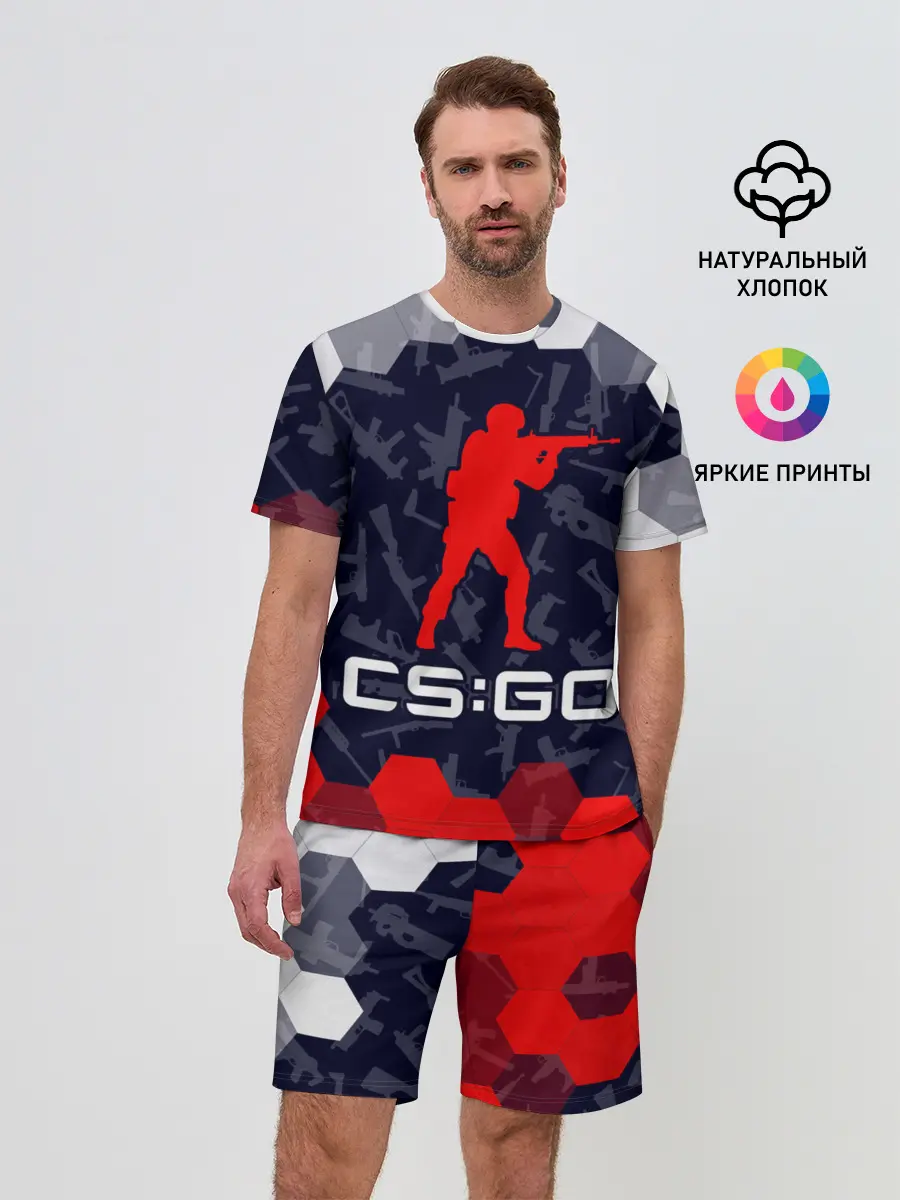 Мужской костюм с шортами / CS GO | КС ГО