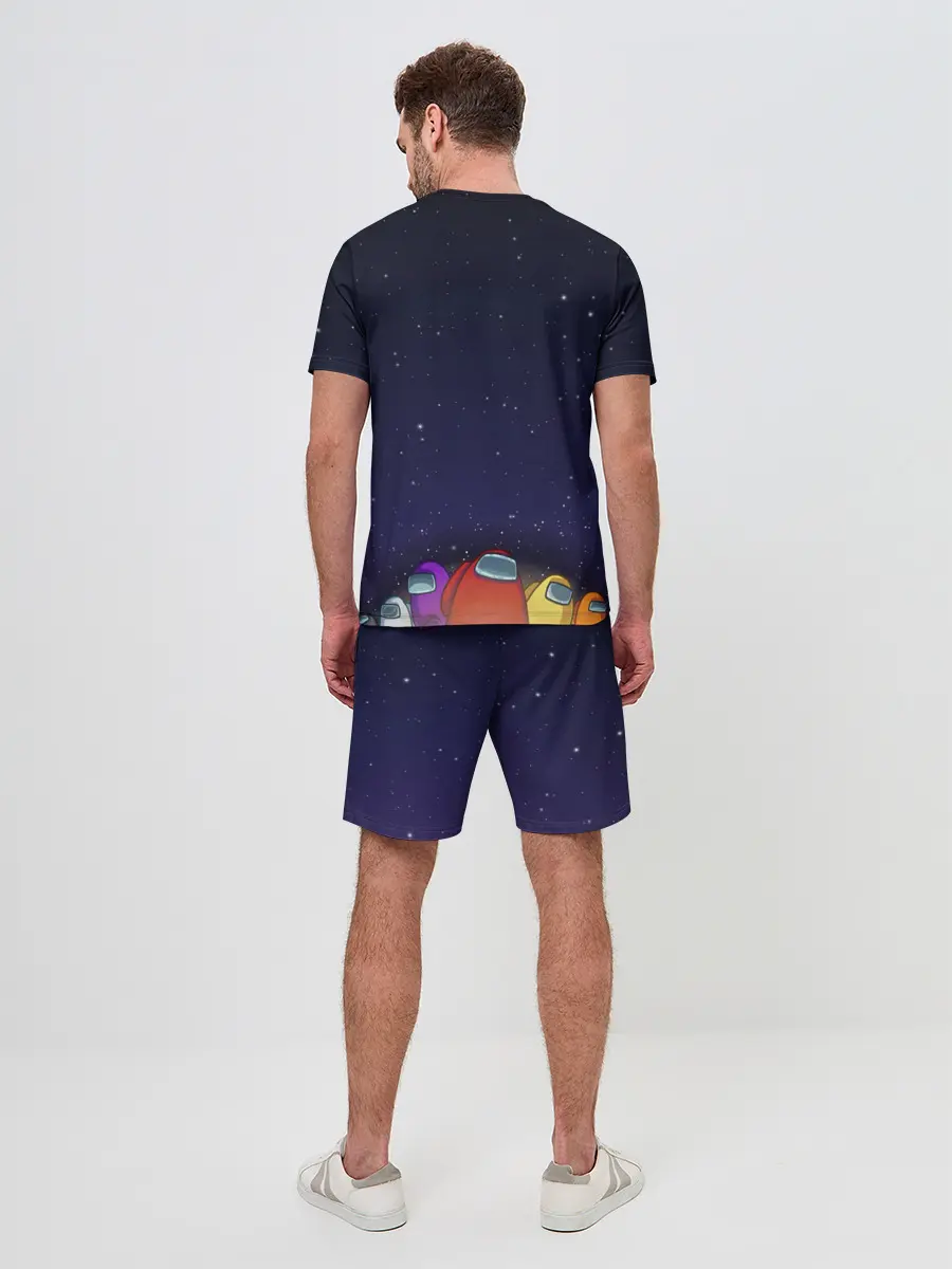 Мужской костюм с шортами / Among Us team