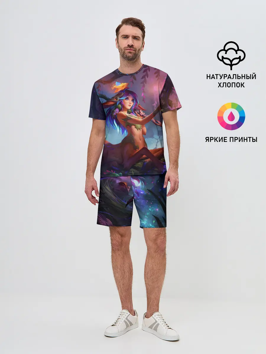 Мужской костюм с шортами / League of legends