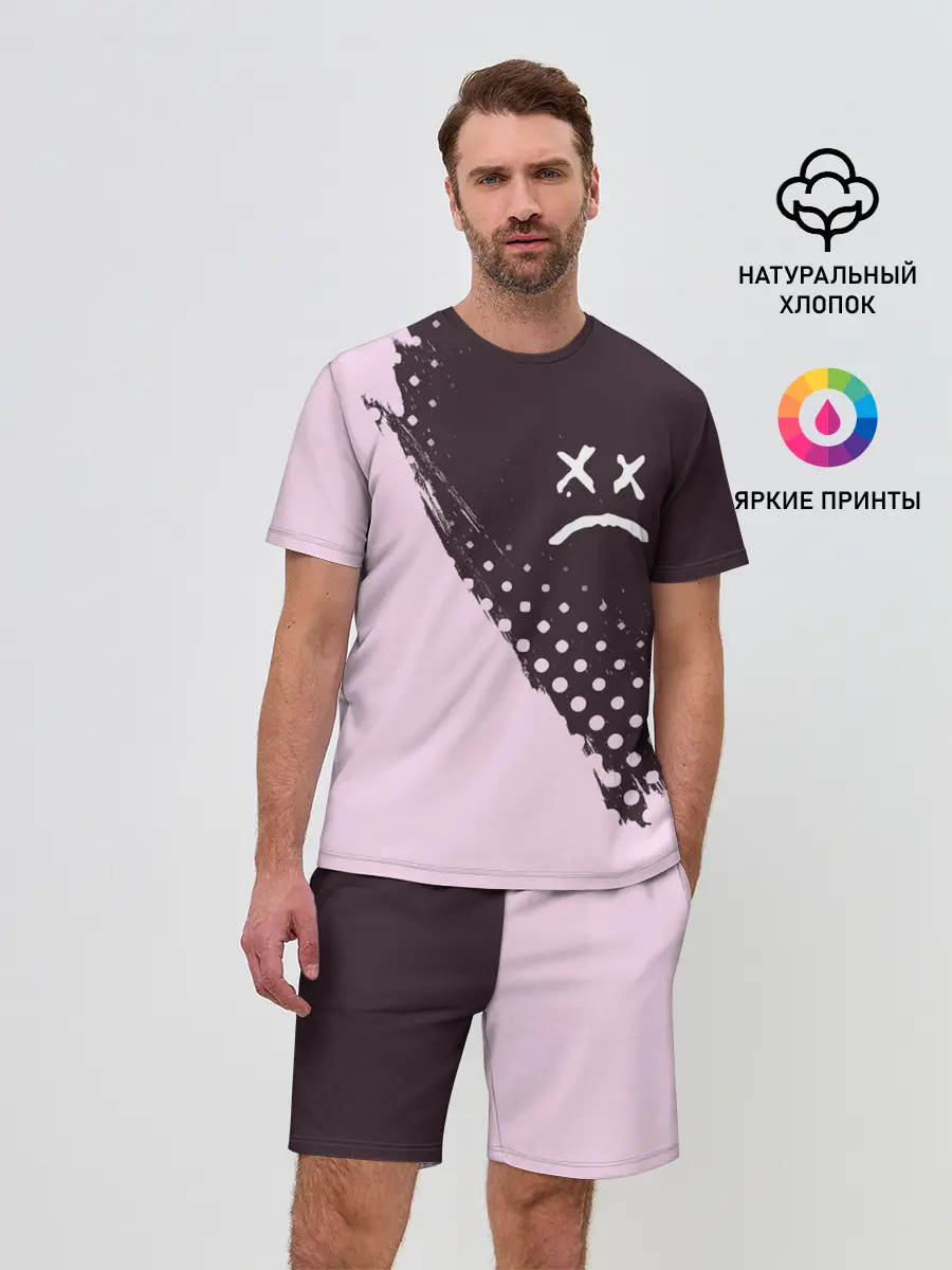 Мужской костюм с шортами / LIL PEEP / ЛИЛ ПИП