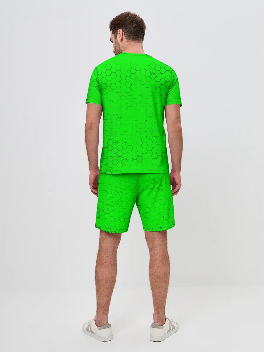 Мужской костюм с шортами / MINECRAFT / МАЙНКРАФТ