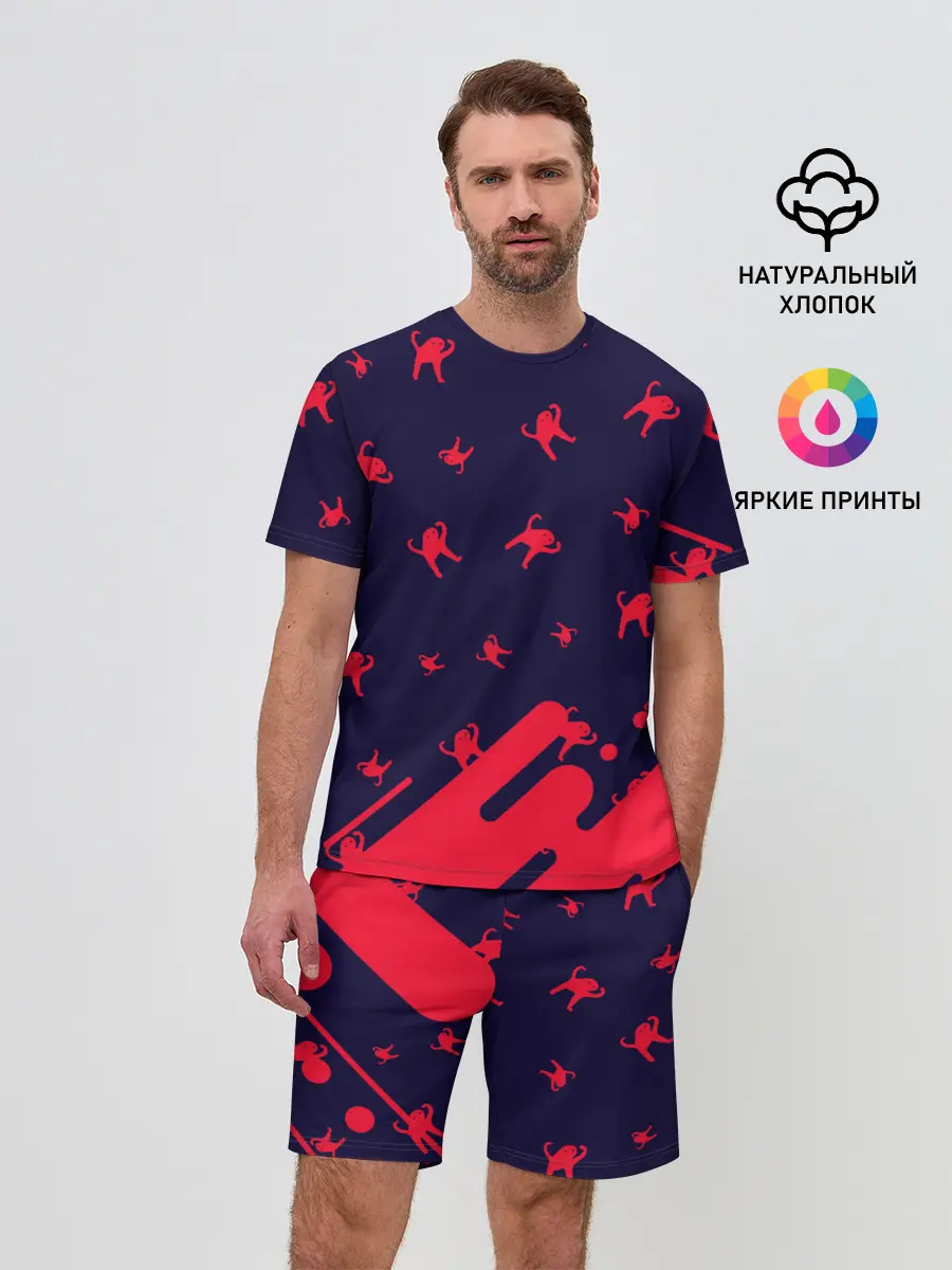 Мужской костюм с шортами / ЪУЪ СЪУКА