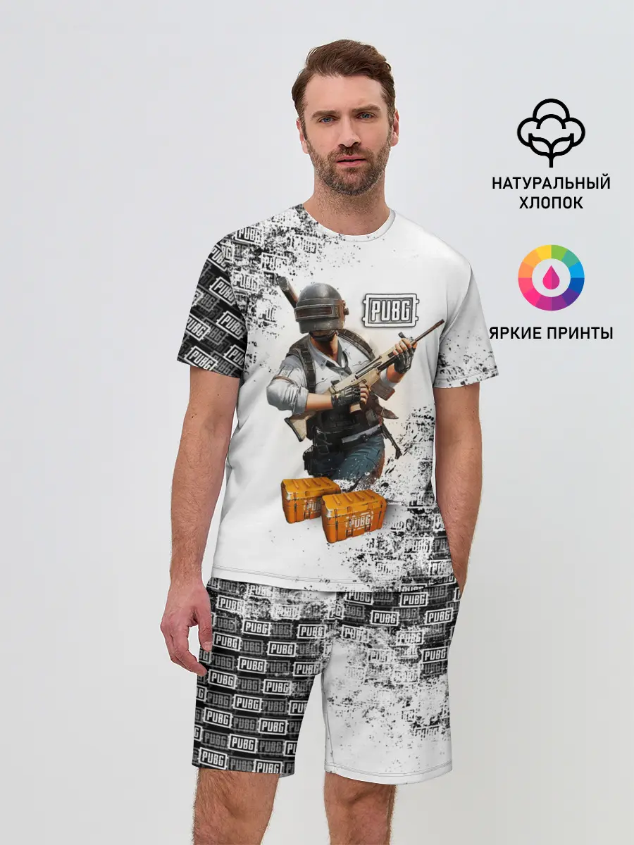 Мужской костюм с шортами / PUBG