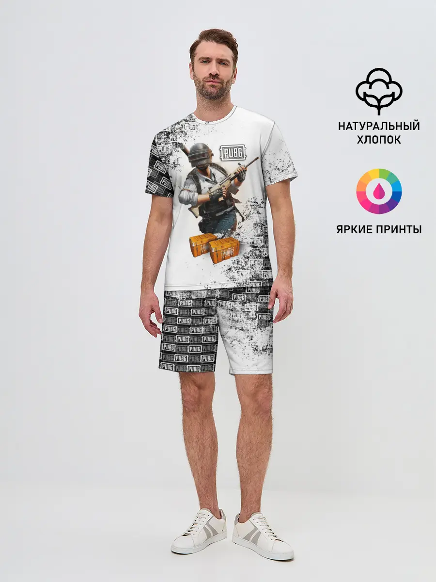 Мужской костюм с шортами / PUBG