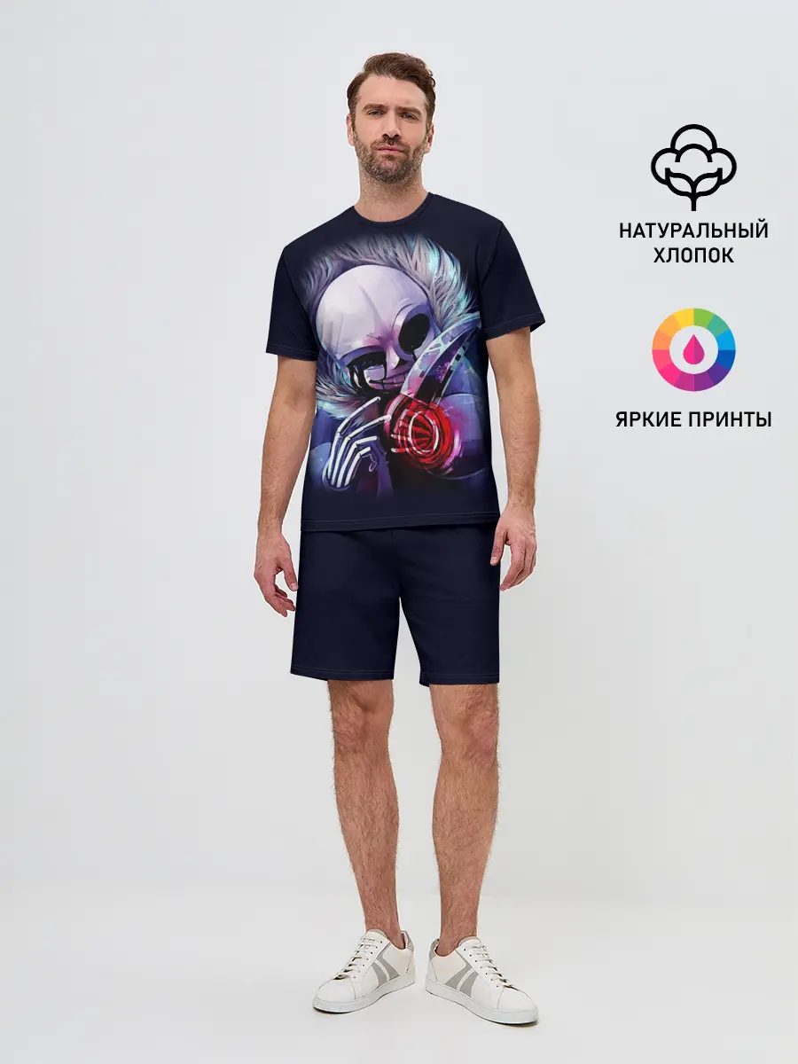 Мужской костюм с шортами / UNDERTALE SANS