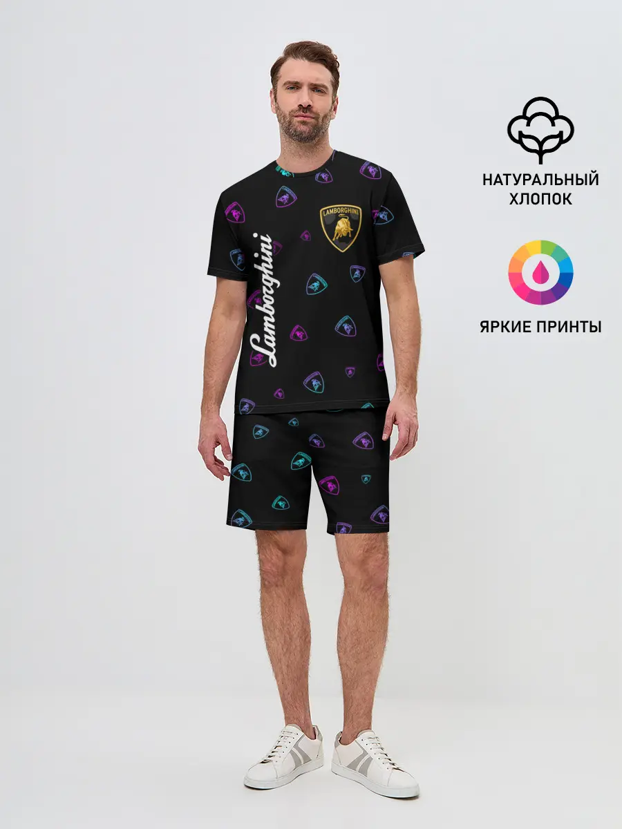 Мужской костюм с шортами / LAMBORGHINI / Ламборгини
