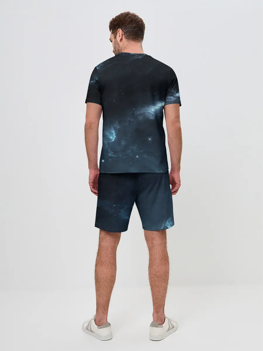 Мужской костюм с шортами / Млечный путь