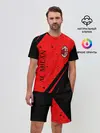 Мужской костюм с шортами / AC MILAN / МИЛАН