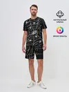 Мужской костюм с шортами / Паутина с пауками
