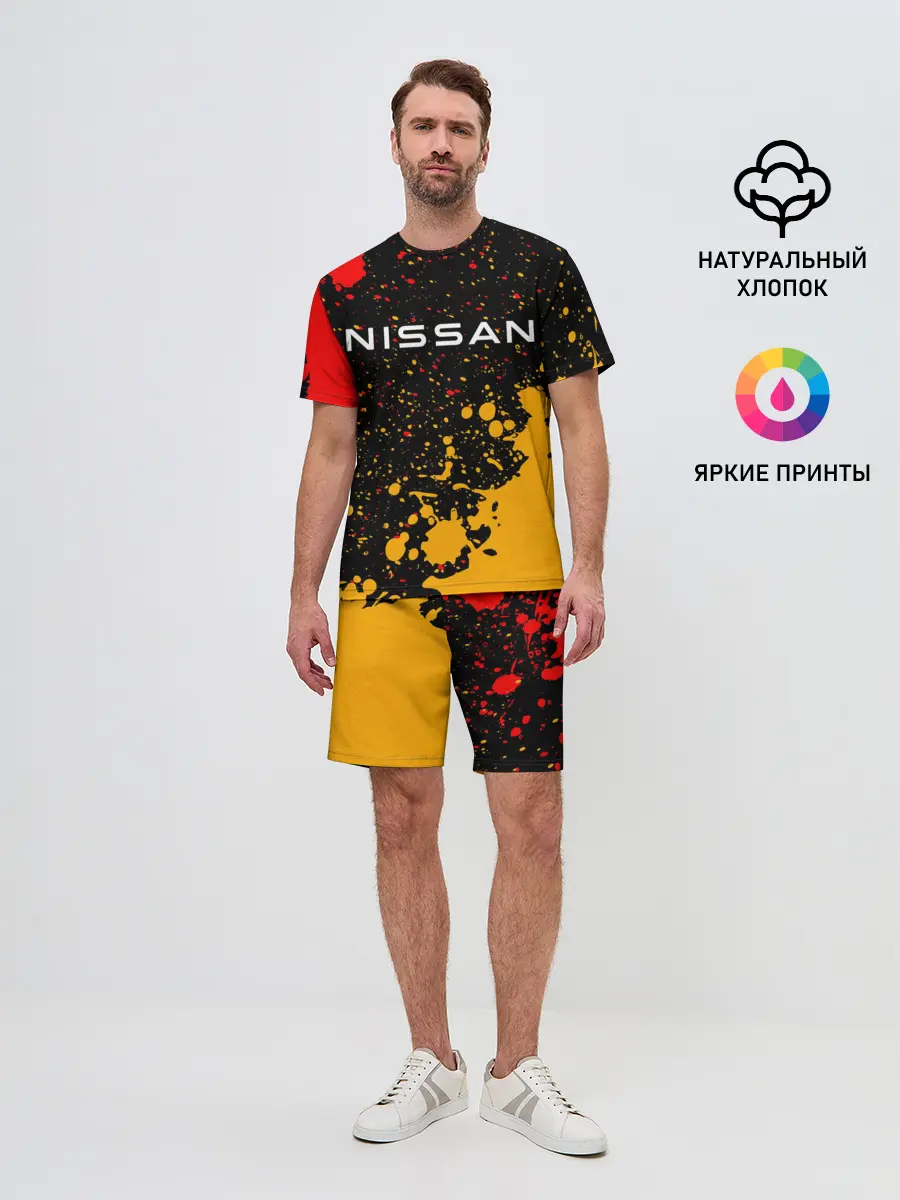 Мужской костюм с шортами / NISSAN / Ниссан