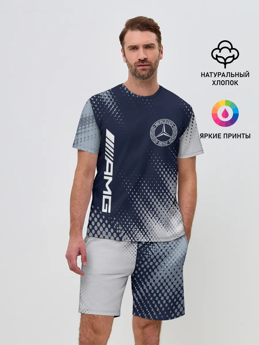 Мужской костюм с шортами / MERCEDES / Мерседес