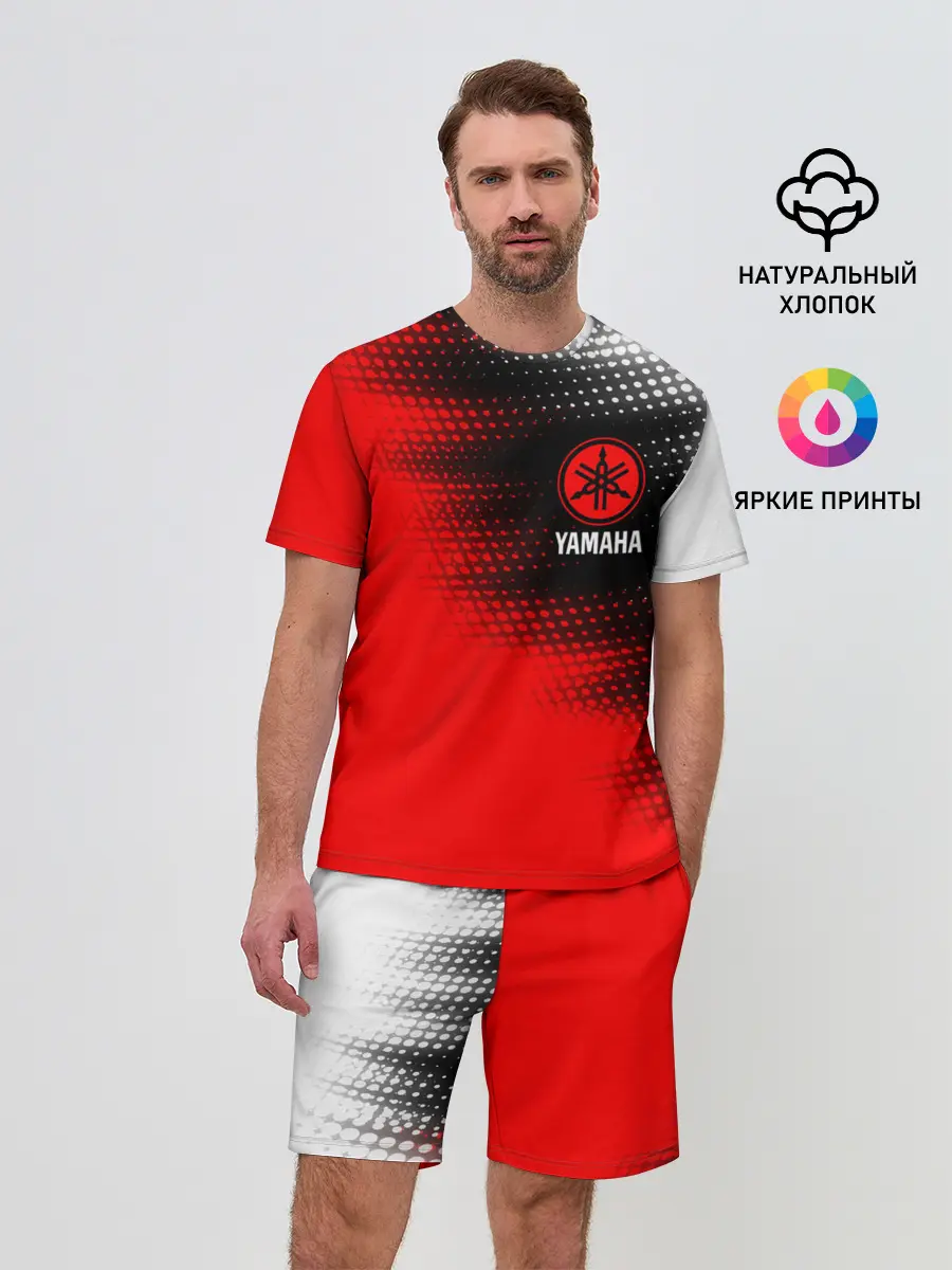 Мужской костюм с шортами / YAMAHA MOTOR / Ямаха
