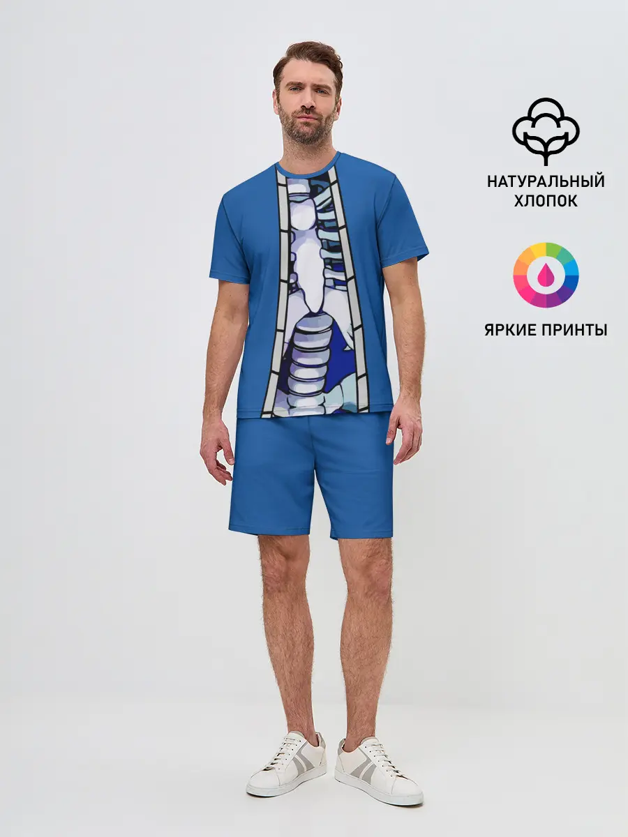 Мужской костюм с шортами / КУРТКА САНСА