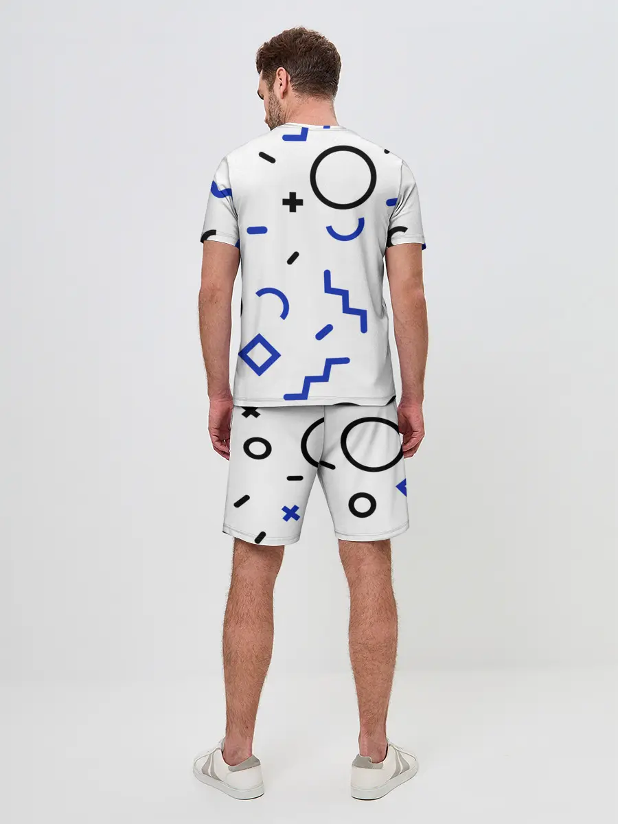 Мужской костюм с шортами / ПОСАДИЛ ЗРЕНИЕ.