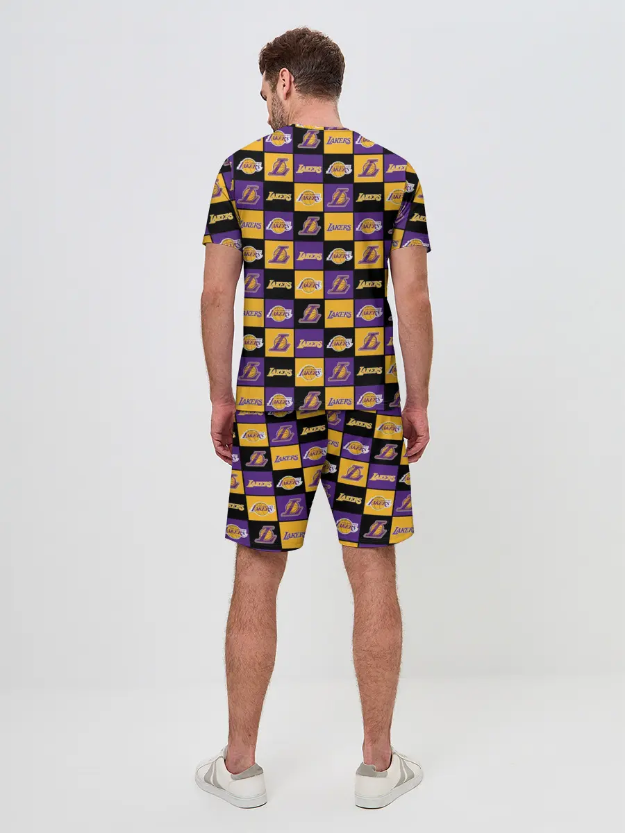 Мужской костюм с шортами / LA LAKERS | ЛЕЙКЕРС