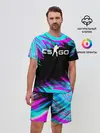 Мужской костюм с шортами / CS GO