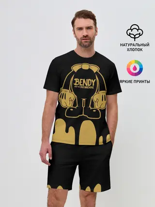 Мужской костюм с шортами / Bendy And The Ink Machine