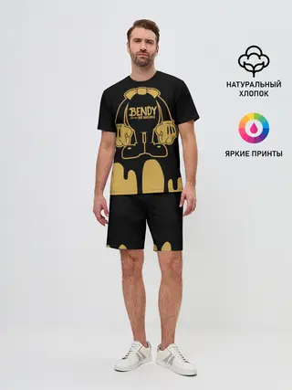 Мужской костюм с шортами / Bendy And The Ink Machine