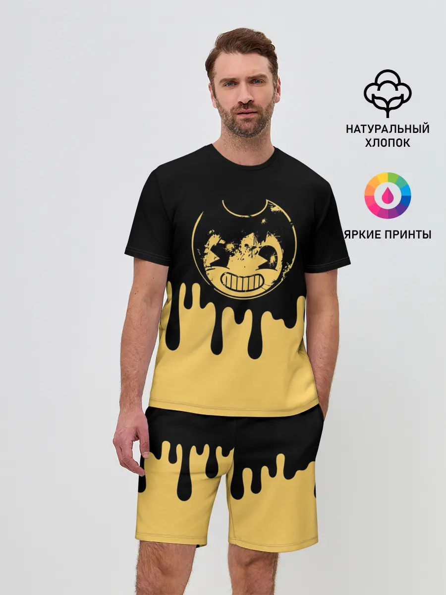 Мужской костюм с шортами / Bendy And The Ink Machine