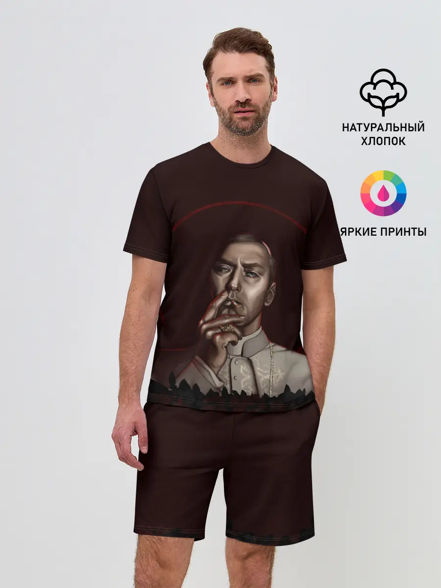 Мужской костюм с шортами / Молодой Папа | The Young Pope