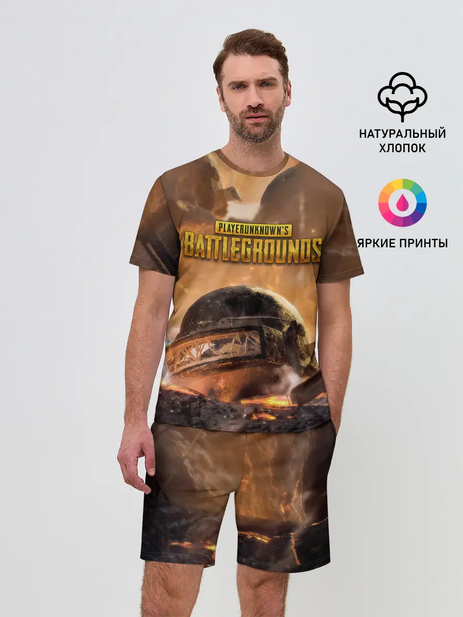 Мужской костюм с шортами / PlayerUnknowns Battlegrounds