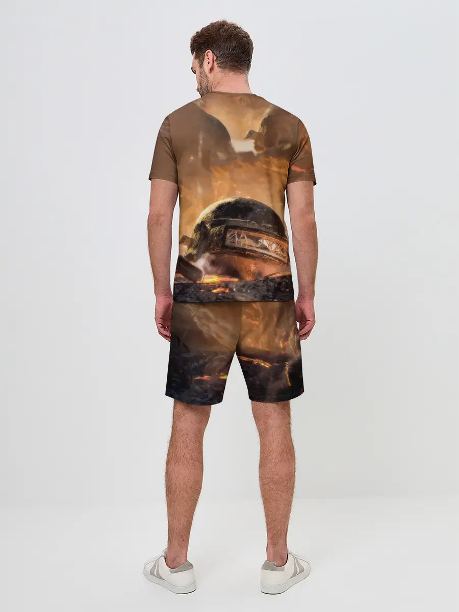 Мужской костюм с шортами / PlayerUnknowns Battlegrounds