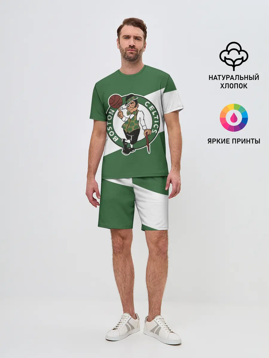 Мужской костюм с шортами / Бостон Селтикс