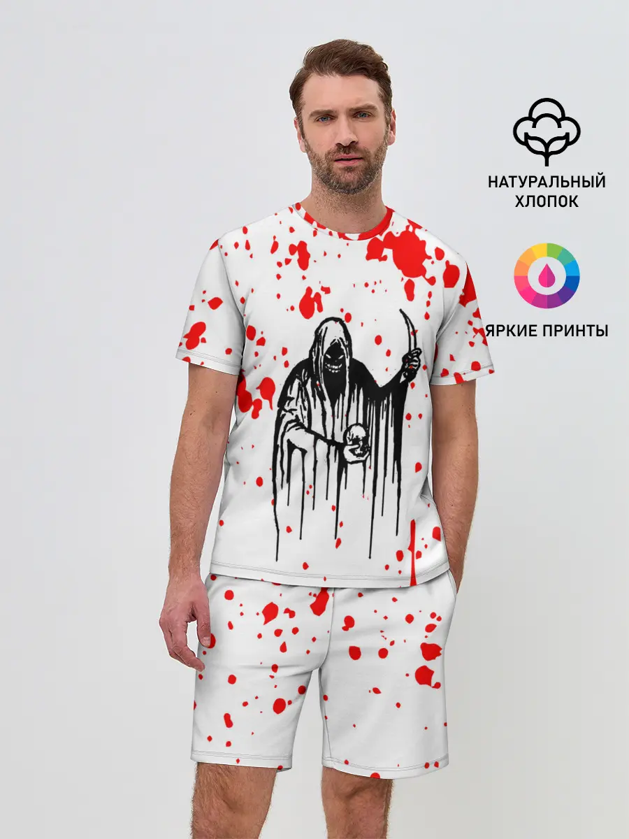 Мужской костюм с шортами / GHOSTEMANE