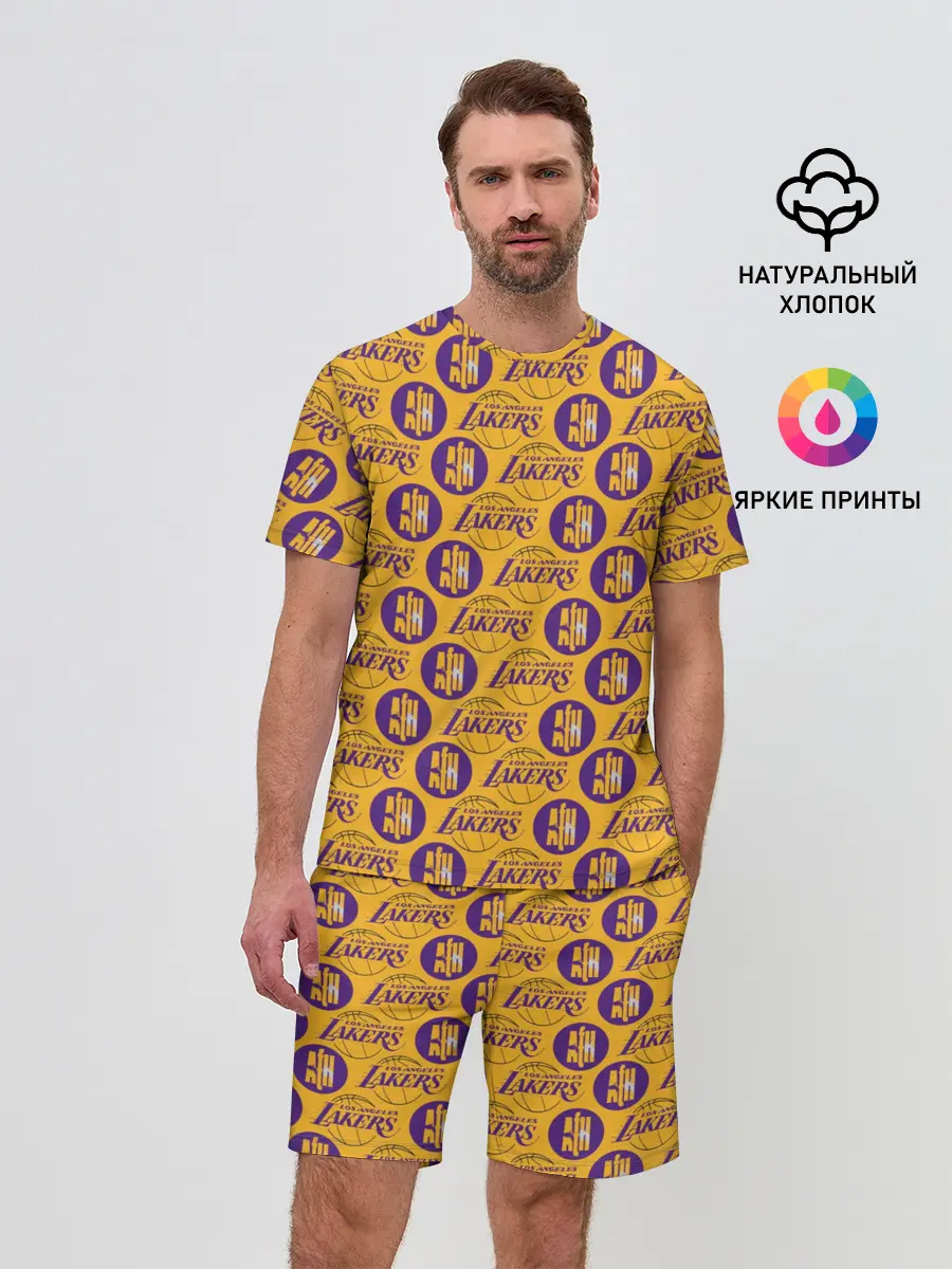 Мужской костюм с шортами / LA LAKERS
