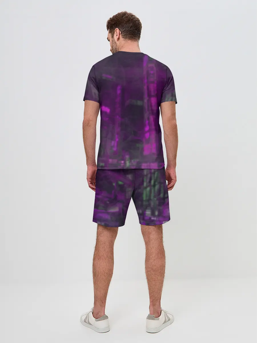 Мужской костюм с шортами / Zero Two in mask