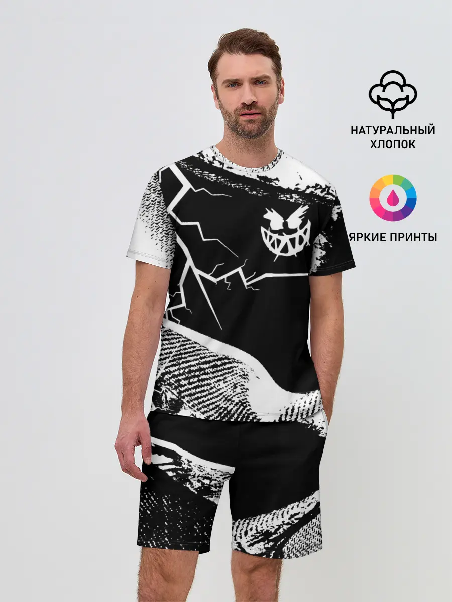 Мужской костюм с шортами / Pyrokinesis.