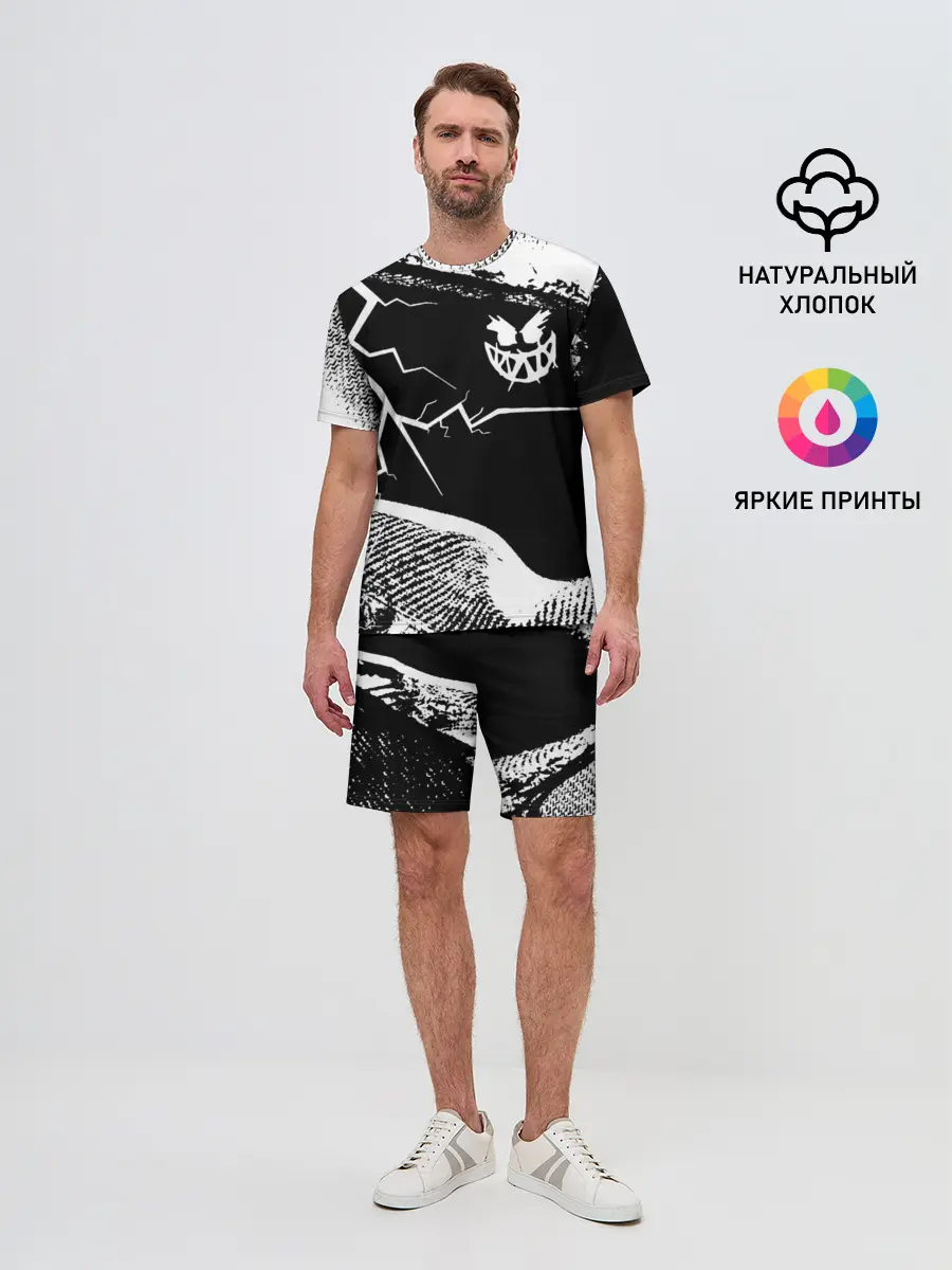 Мужской костюм с шортами / Pyrokinesis.