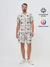 Мужской костюм с шортами / КОТИКИ