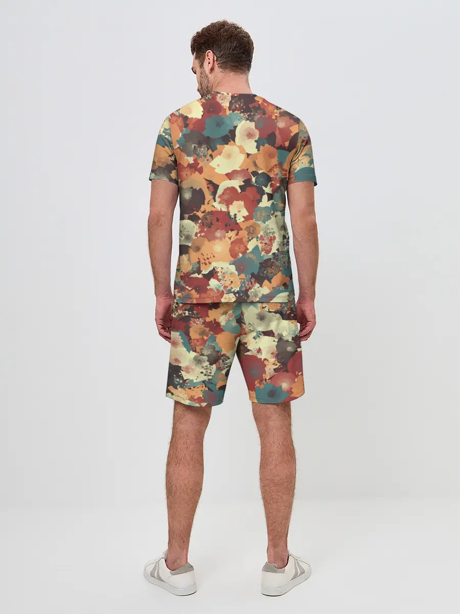 Мужской костюм с шортами / Осенние цвета